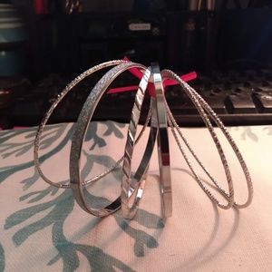 Silver Bangles